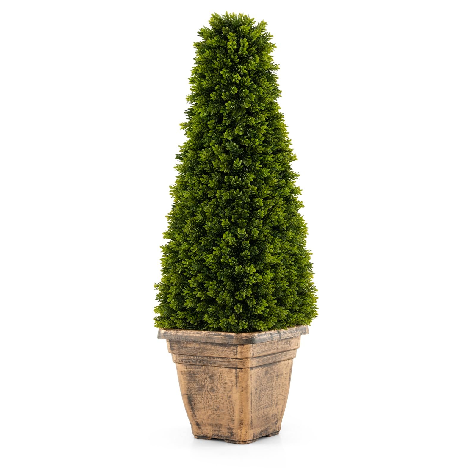 Goplus-3ft-Artificial-Boxwood-Topiary-Tree_1