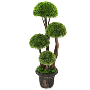Goplus Artificial Cypress Topiary Ball Tree