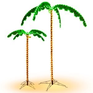 Lighted Palm Trees for Outside Patio